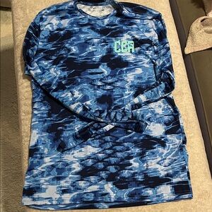 CCA Blue Camouflage Men's Shirt